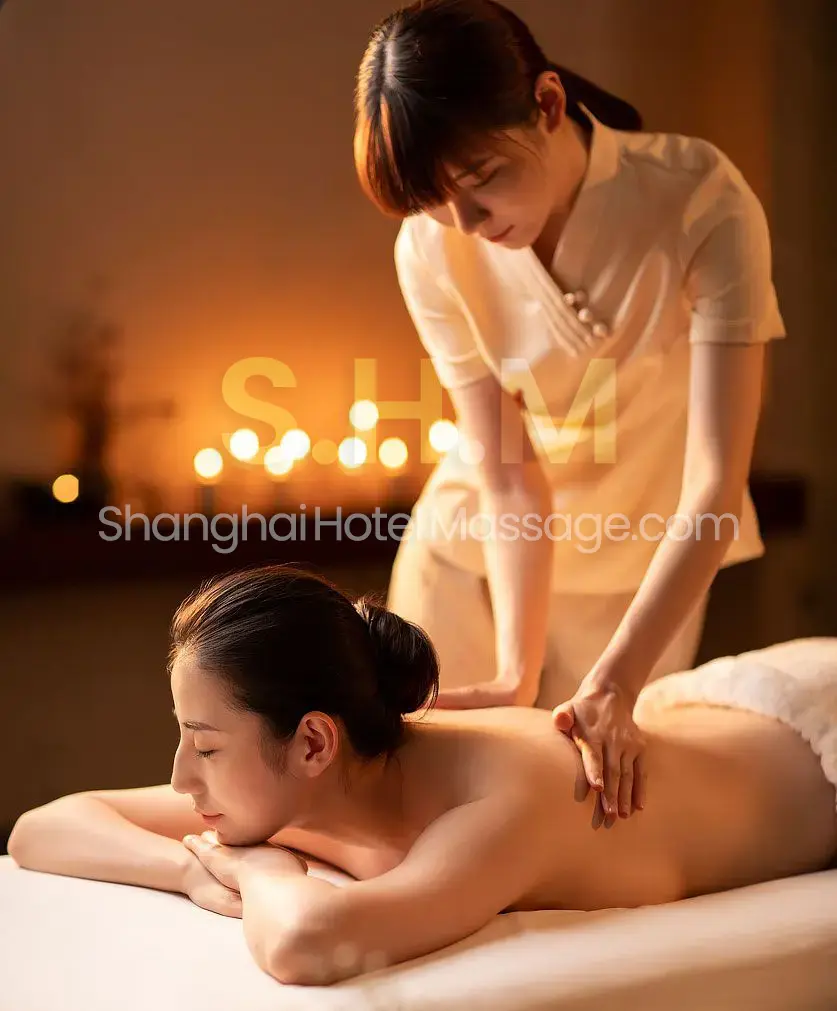Shanghai massage session with female therapist